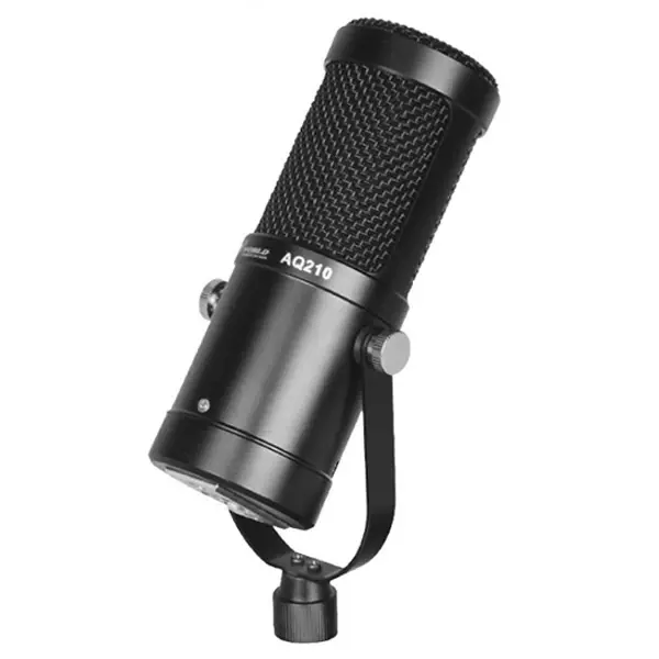 AQ210 Condenser Stüdyo Profesyonel Kayıt ve Yayın Mikrofonu Studio-(5775)