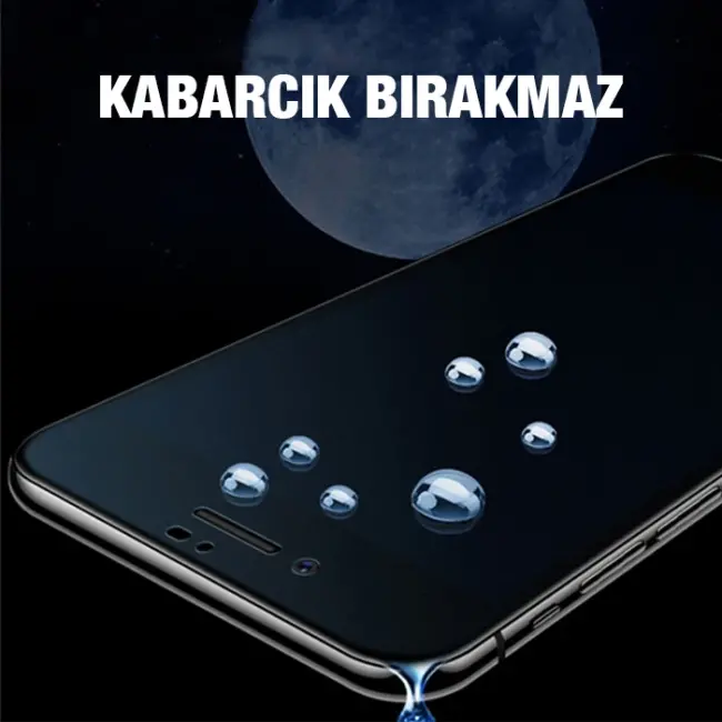 ALLY iPhone 11 Pro 5.8inç Full Glue Matte Tempered Cam  Ekran Koruyucu iPhone XS / X /-(5775)