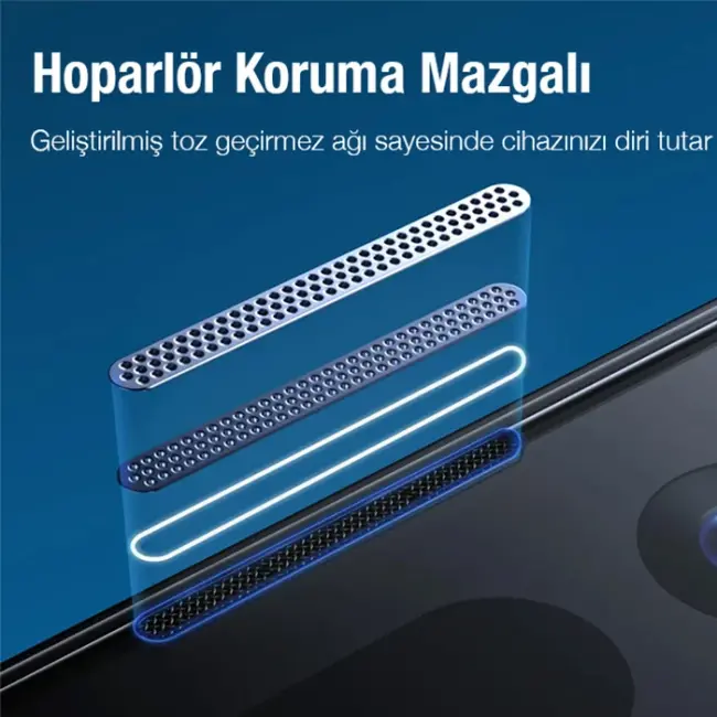 Baseus Crystal 0.3mm Anti-Blue iPhone 14 Pro Full Tempered Ekran Koruyucu 2 Adet Set-(5775)