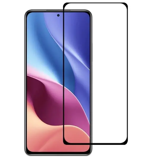 Xiaomi Redmi K40/K40 Pro  Full Glue Tam Kaplama Ekran Koruyucu-(5775)