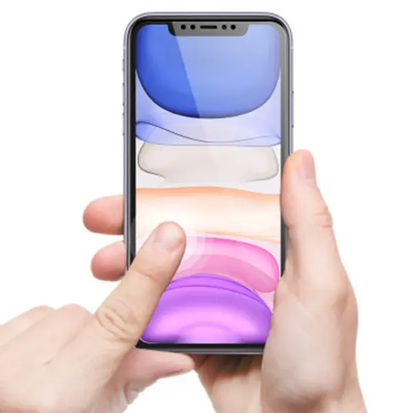 İPhone 11 6.1 Film Ön Arka Full Koruyucu Membran Nano Hidrojel Koruyucu Set-(5775)
