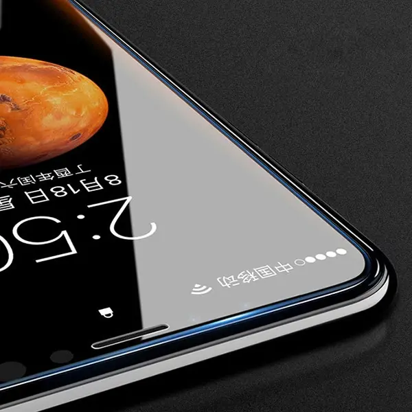 WK İPhone 12/12 Pro 6.1 Kingkong Curved Tempered Cam Ekran Koruyucu-(5775)