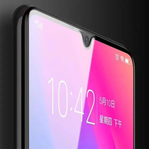 OPPO Realme 5 Pro 9D Full Glue Tempered Cam Ekran Koruyucu-(5775)