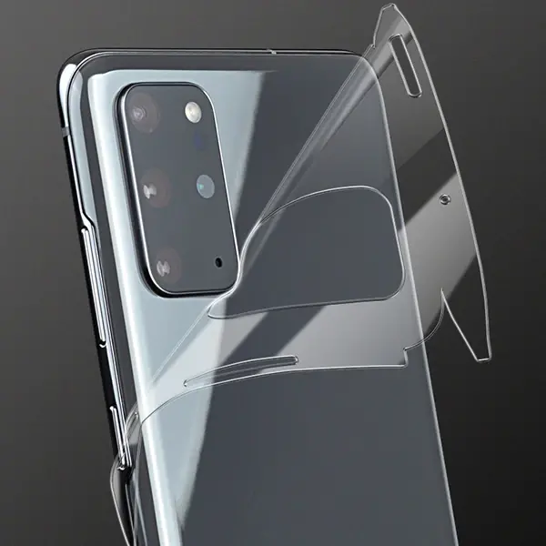 ALLY SM Galaxy S20 Ultra Hidrojel Hayalet Arka Tam Kaplama Film-(5775)