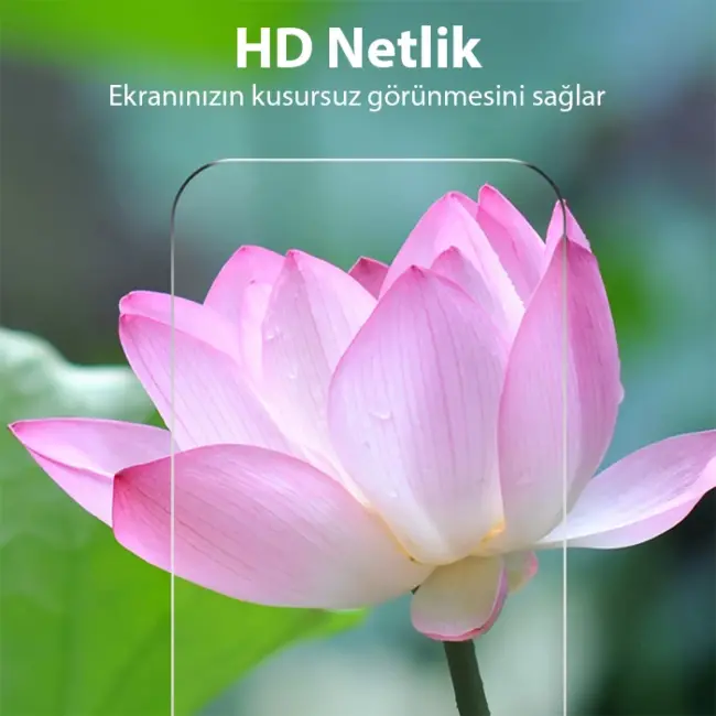 Ally iPhone 15 Pro Max Full HD Tempered Kırılmaz Cam Ekran Koruyucu-(5775)