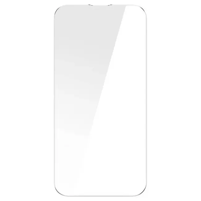 Baseus Crystal Serisi iPhone 15 Pro Max Full Koruma Tempered Cam Ekran Koruyucu-(5775)