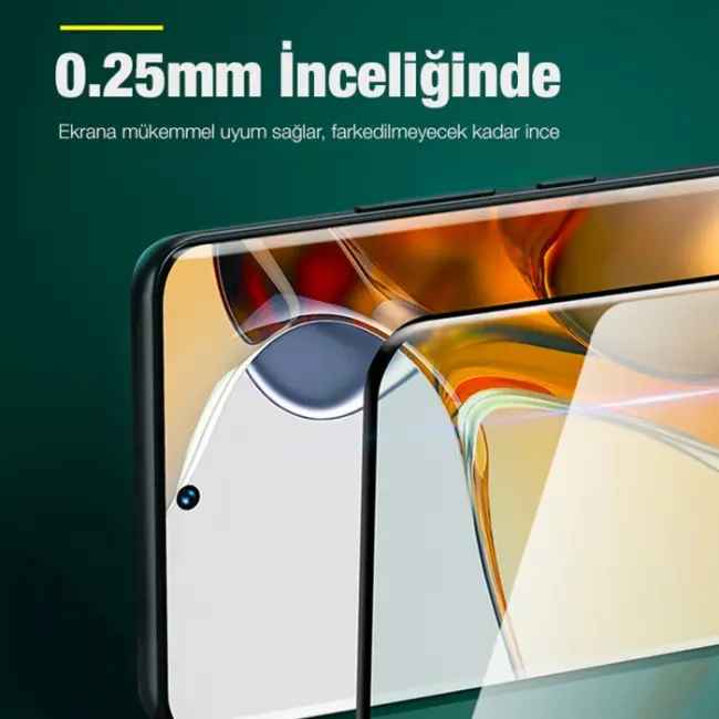 Baseus Xiaomi Mi 12 Pro Kavisli Kauçuk Full Tempered Cam Ekran Koruyucu 12x-(5775)