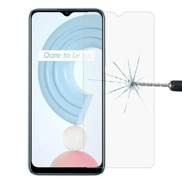 Ally OPPO Realme C21 Tempered Cam Ekran Koruyucu-(5775)