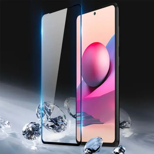 Dux Ducis Full Kaplama Redmi Note 10 Note 10S Cam Ekran Koruyucu-(5775)
