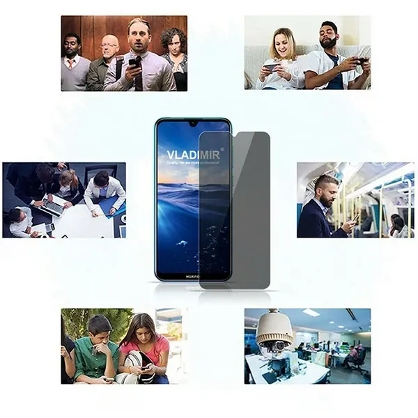 SM Galaxy Note 10 Lite 3D Full Privacy Gizlilik Tempered Cam Ekran Koruyucu-(5775)