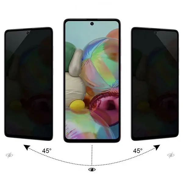 SM Galaxy Note 10 Lite 3D Full Privacy Gizlilik Tempered Cam Ekran Koruyucu-(5775)