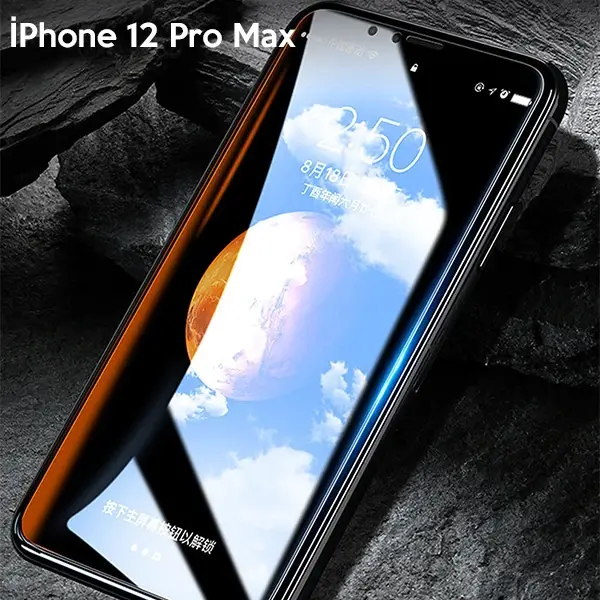 WK İPhone 12 Pro Max 6.7 Kingkong Curved Tempered Cam Ekran Koruyucu-(5775)