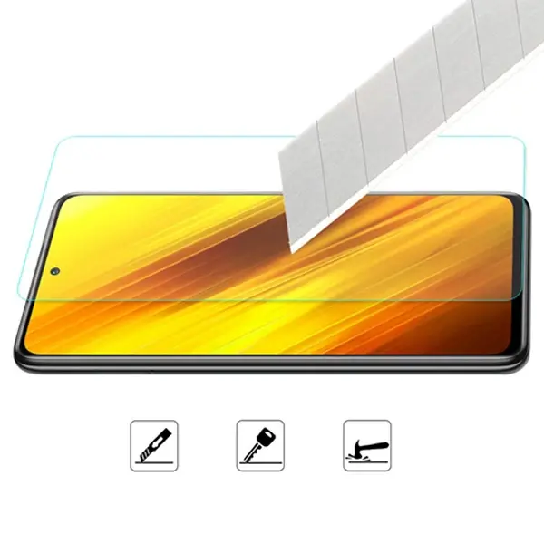 Xiaomi Poco X3 Tempered Kırılmaz Cam Ekran Koruyucu-(5775)