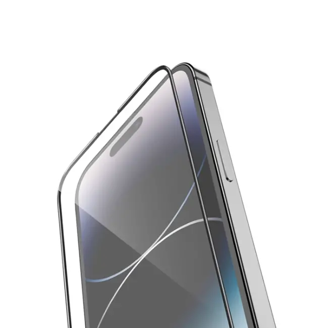 HOCO Guardian Shield Series iPhone 15 Plus 5D Tempered Kırılmaz Cam Ekran Koruyucu 10 Adet Set-(5775)