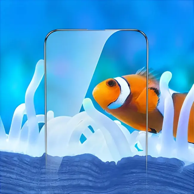 HOCO iPhone 15 Plus için HD Silk Screen Cam Koruyucu-(5775)