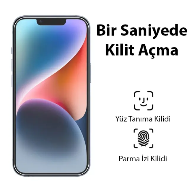 Ally iPhone 15 Full HD Tempered Kırılmaz Cam Ekran Koruyucu-(5775)