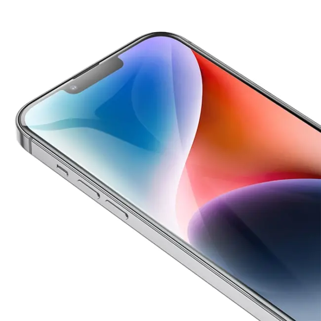 HOCO 9D iPhone 15 Tempered Kırılmaz Cam Ekran Koruyucu-(5775)
