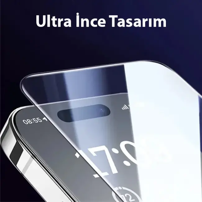Baseus Schott iPhone 15 Plus HD Tempered Full Koruma Cam Ekran Koruyucu-(5775)