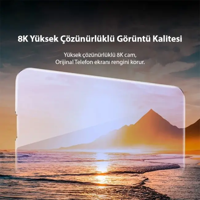 Baseus Crystal iPhone 15 Full Koruma Anti Mavi Işık Tempered Cam Ekran Koruyucu 2 Adet Set-(5775)