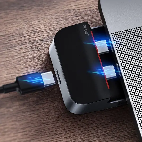 Baseus Armor Age 9in1 Type-C Çok Fonksiyonlu HUB HDMI RJ45 USB 3.0-(5775)