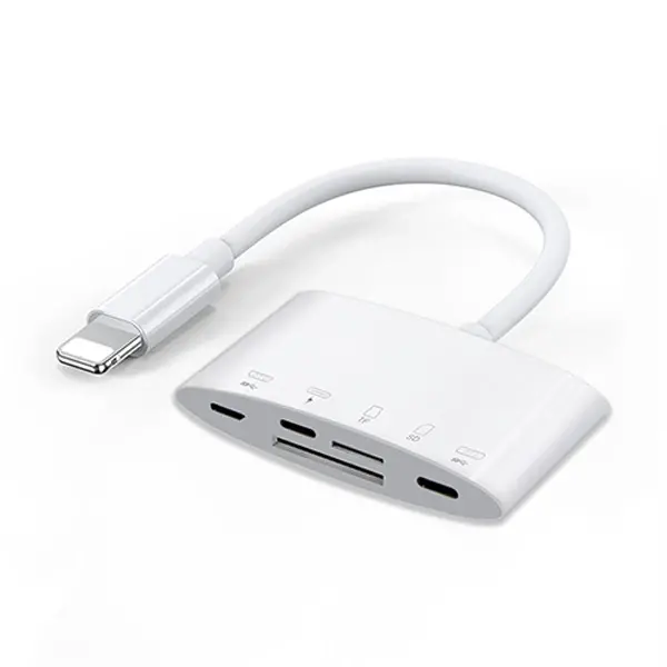 Ally NK-1040+Plus İPhone Lightning To SD/TF Card Usb Kamera Adaptörü-(5775)