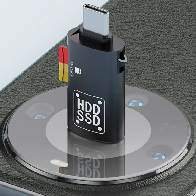 ALLY Type-c to USB + TF Kart Çevirici Otg Adaptör-(5775)