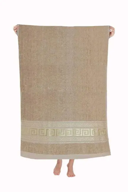 Nayra %100 Pamuklu Banyo Havlusu 70x140 Cm Bej