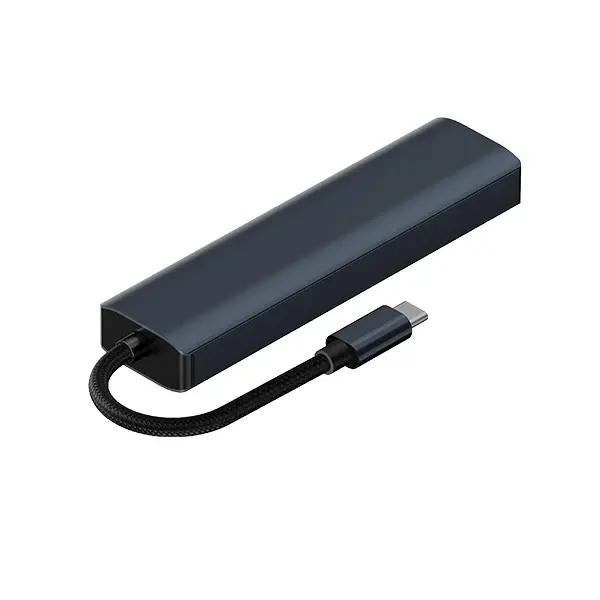 ALLY BYL-2302 5 IN 1 Type-c To USB + Type-c + Ethernet Dönüştürücü Çoğaltıcı Hub-(5775)