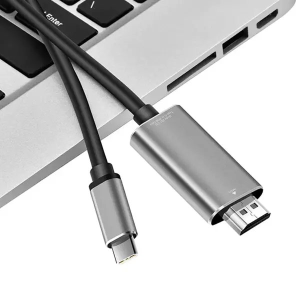 Ally Type-C to HDMİ 4K 60Hz Çevirici Görüntü Kablosu 1.8M - HDTV Projektör-(5775)