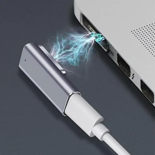 MagSafe MacBook 2 5A Type C PD Mıknatıslı Dönüştürücü Şarj Başlık MacBook Air/Pro-(5775)