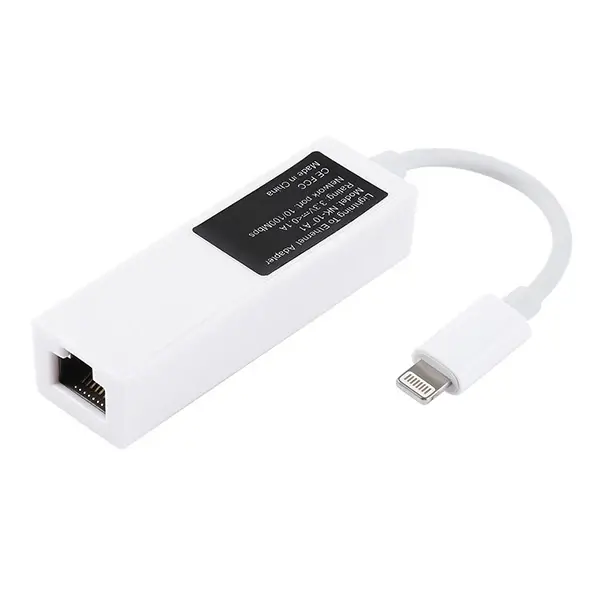 İPhone/İPad Lightning To Ethernet RJ45 Adaptörü NK107A1-(5775)