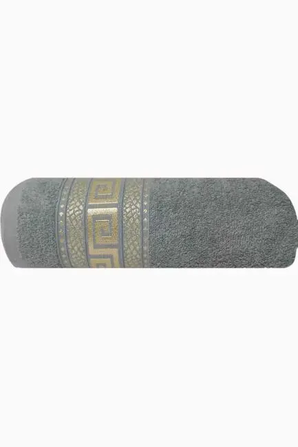 Nayra %100 Pamuklu Banyo Havlusu 70x140 Cm Gri