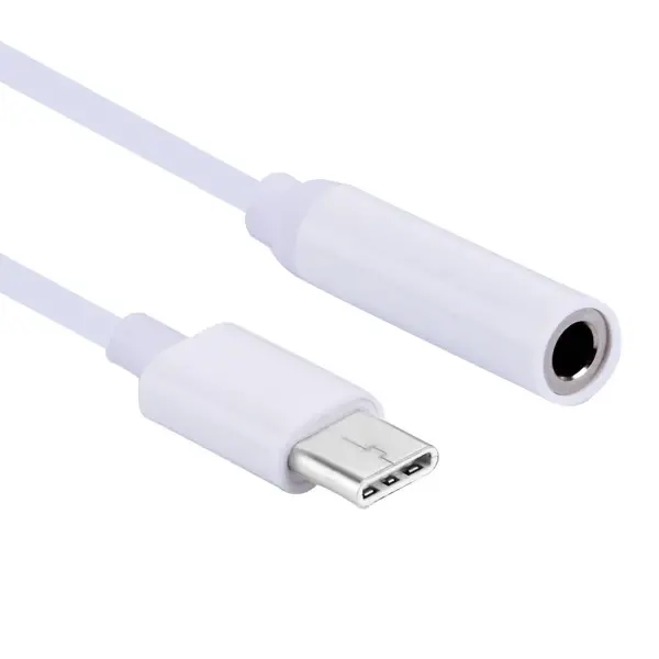 Type-C 3.5mm Kulaklık Dönüştürücü Aparat Aux Çevirici Adaptör-(5775)