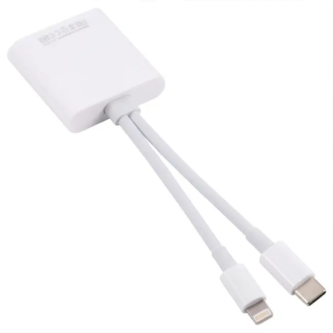 ALLY  NK-101YST PRO Type-c/Lightning to SD-TF Kart Çevirici Adaptör-(5775)