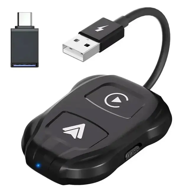 Ally iPhone-Android Kablosuz Carplay 5ghz Adaptör Çevirici -Youtube Netflix Tiktok Video Yansıtıcı-(5775)