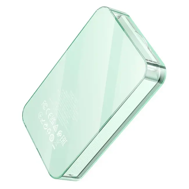 HOCO Q14A Ice Crystal 10000mAh PD20W Magsafe Uyumlu Manyetik Hızlı Şarj Powerbank-(5775)