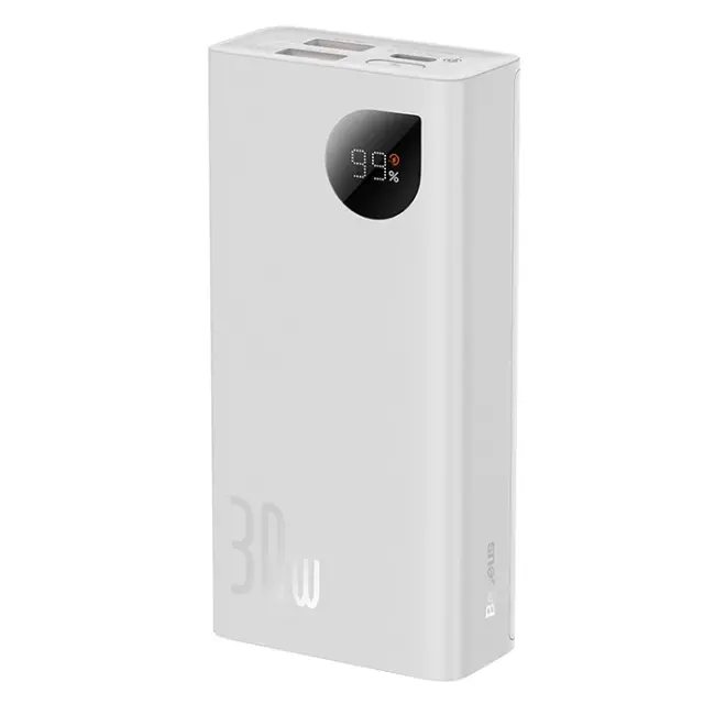 Baseus Adaman2 Digital Display 10000mAh 30W Powerbank Taşınabilir Şarj Cihazı VOOC Edition-(5775)