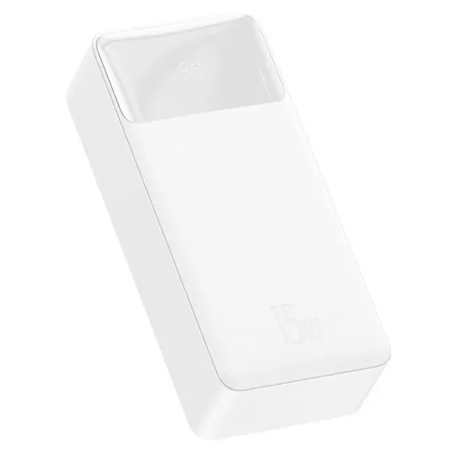 Baseus Bipow 15W Hızlı Şarj 30000 mAh LED Göstergeli Powerbank-(5775)