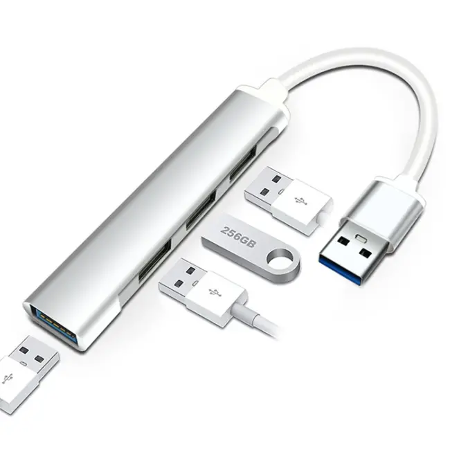 Ally A-809 4in1 USB to USB Hub Çoğaltıcı Adaptör-(5775)