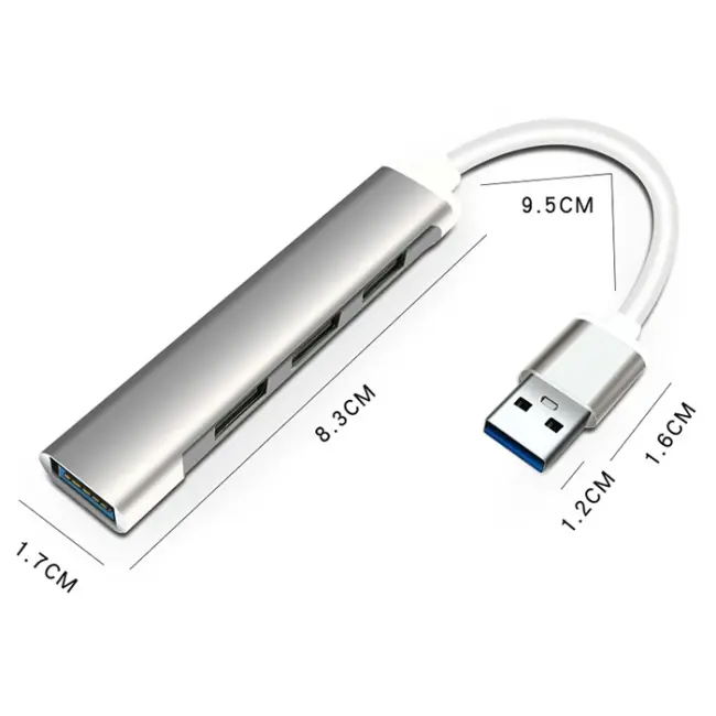 Ally A-809 4in1 USB to USB Hub Çoğaltıcı Adaptör-(5775)