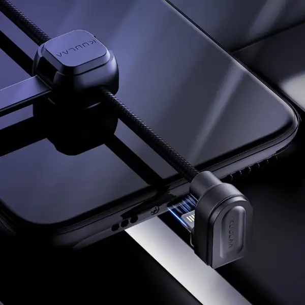 KUULAA U-shape Mobile Game İPhone Oyuncu Şarj Kablosu 1Metre-(5775)