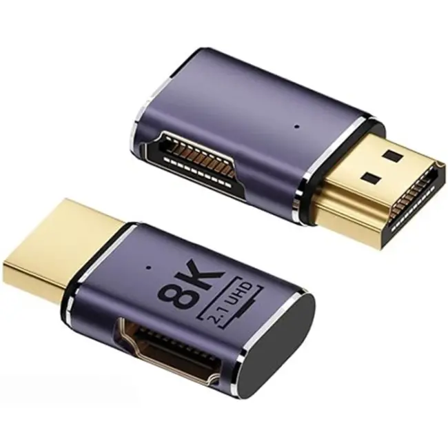 ALLY HDMI To HDMI 8K 2.1UHD Mıknatıs Başlıklı Çevirici Otg Adaptör-(5775)