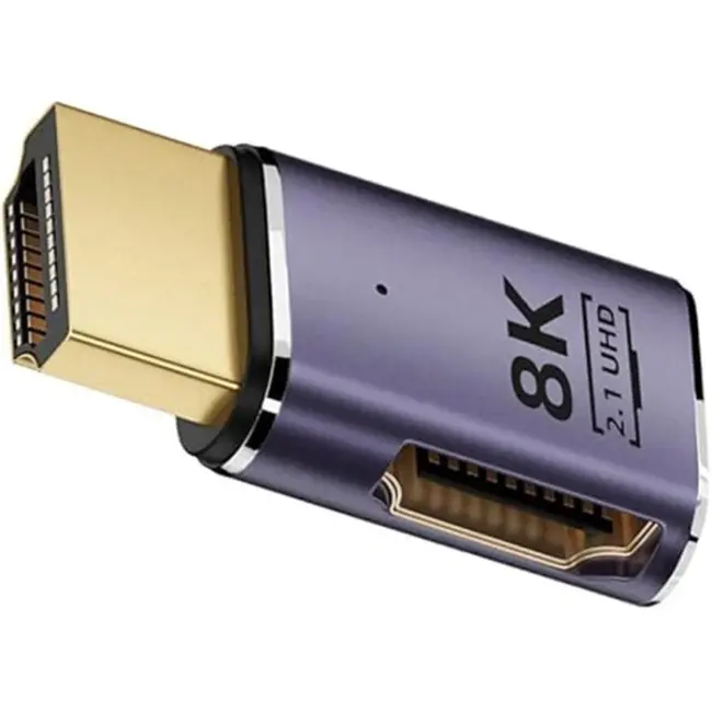 ALLY HDMI To HDMI 8K 2.1UHD Mıknatıs Başlıklı Çevirici Otg Adaptör-(5775)