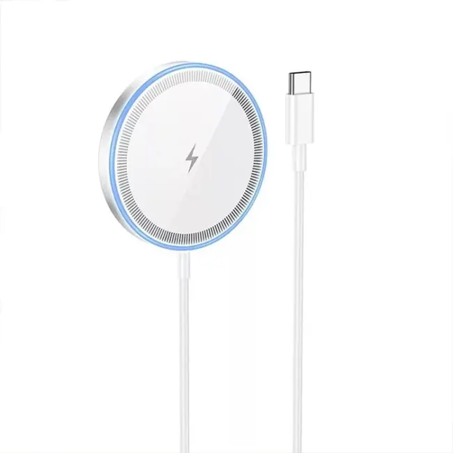 HOCO CW53 15W Magsafe Kablosuz Wireless Stand  Hızlı Şarj Cihazı-(5775)