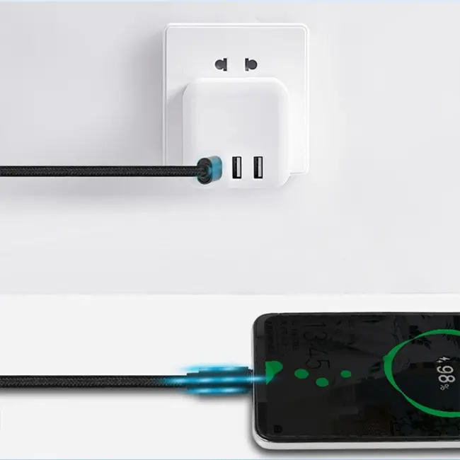 Ally İPhone 15 65W Type-C to Type-C Hızlı Şarj ve Data Kablosu 2m-(5775)