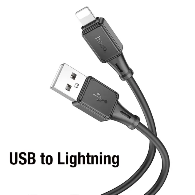 HOCO X101 USB to iPhone Lightning 2.4A Hızlı Şarj ve Data Kablosu-(5775)