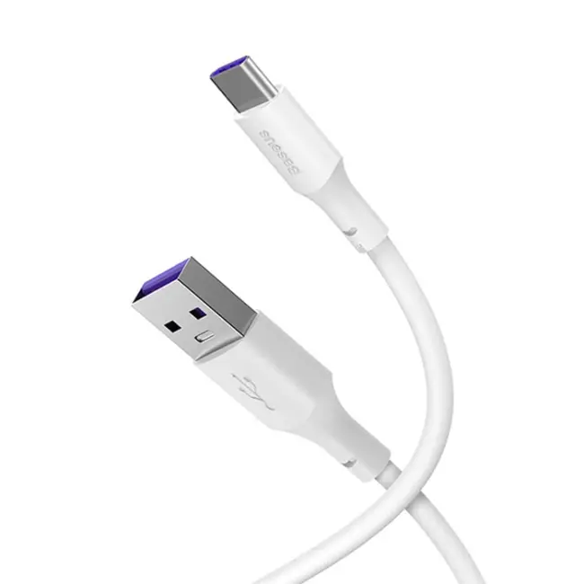 Baseus Simple Wisdom 100W USB to Type-C Hızlı Data Şarj Kablosu-(5775)
