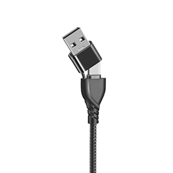 ALLY 2in1 USB Type C To PD Kablosu+USB Kablo-(5775)