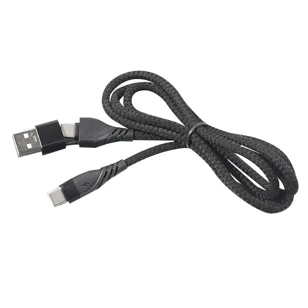 ALLY 2in1 USB Type C To PD Kablosu+USB Kablo-(5775)