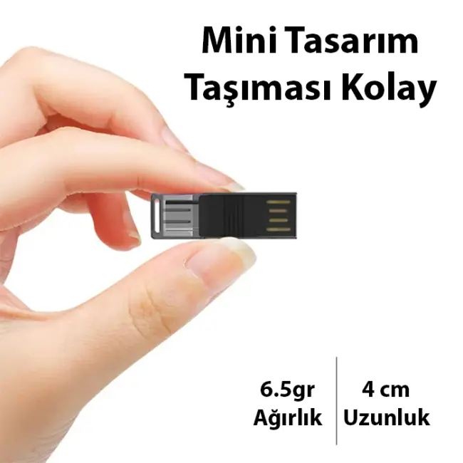 ALLY Type-c Usb C Micro TF Kart Okuyucu - Telefon Tablet Pc-Laptop Bellek Kart Okuyucu-(5775)